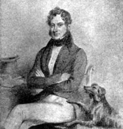 John George Musters of Wiverton Hall, 1808-1842.