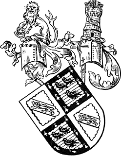 Arms of Musters family