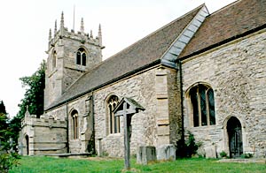 Averham church (2000). 