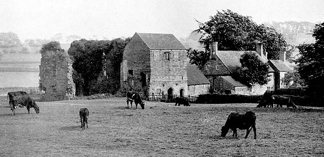 Beauvale Priory from the north-west in the 1930s. 
