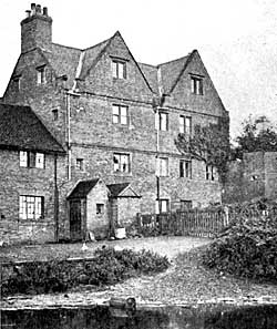 North side of Bramcote Manor House