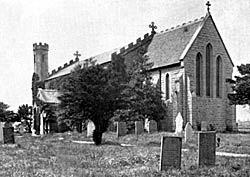St James' church, Brinsley, c.1900.