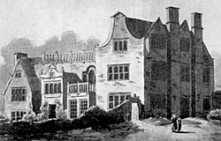 Broxtowe Hall in 1833.