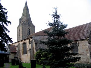 Burton Joyce church in 2005. 