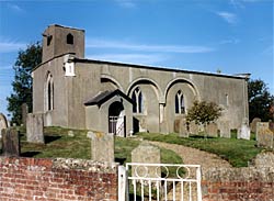 St Giles' church, Carburton, in 2003 (&copy; A P Nicholson, 2003).