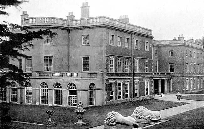 Clifton Hall, c.1900.
