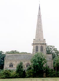 Colston Bassett (new) church in 2003. 