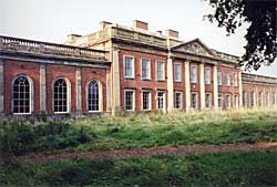 The south-west front of Colwick Hall (A. Nicholson &copy;2002). John Carr of York remodelled the existing 17th century house in 1776.