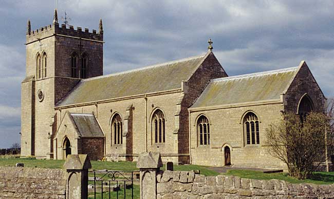 St Mary's church, Cuckney (photo: A Nicholson, 2002).