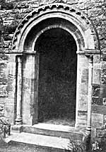 Darlton church, south door.
