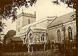 St Peter's Church, East Bridgeford in 1914