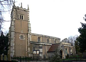 Farndon church in 2009.