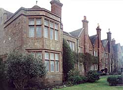 The east front of Felley Priory (photo: A Nicholson, 2004).