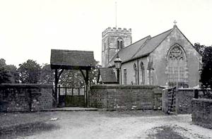 Finningley church, c.1910. 