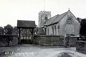 Finningley church, c.1910.
