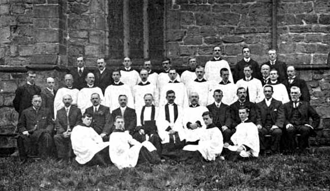 Group of clergy, church officers, &c. 