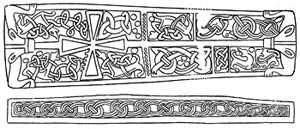 Anglo-saxon grave cover, Hickling.