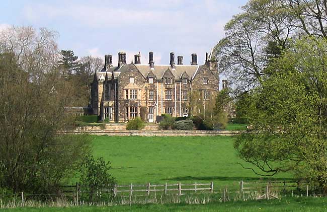 Kingston Hall, was designed by Edward Blore and built 1842-6 (photo: A Nicholson, 2006).