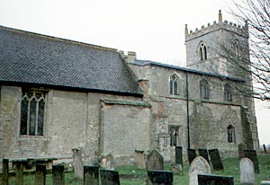 Langford church from the north in 2003. 