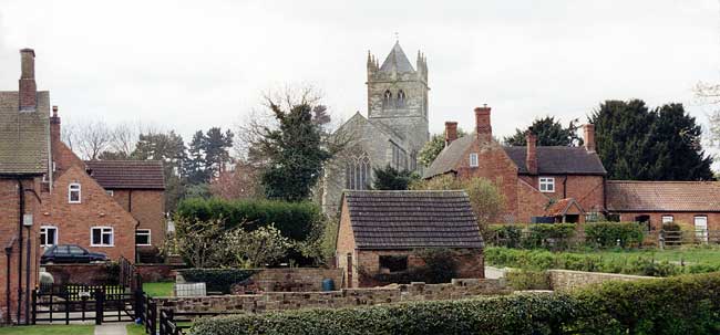 St Michael's church, Laxton (photo: A Nicholson, 1998)