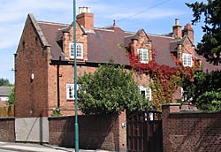 17th century house on Gregory Street, Lenton (photo: A Nicholson, 2005)..