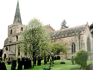 Lowdham church in 2002. 