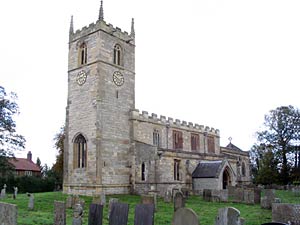Low Marnham church in 2005. 