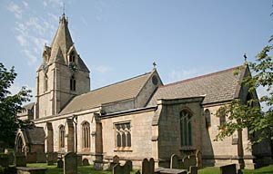 Mansfield Woodhouse church in 2006.