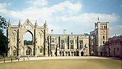 The west front of Newstead Abbey