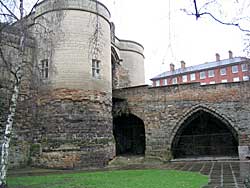 The gatehouse dates from 1252-55 but was heavily restored in the Victorian period (A Nicholson, 2004).