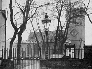 St Nicholas' church in the late 1930s. 