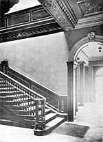 Bromley House staircase.