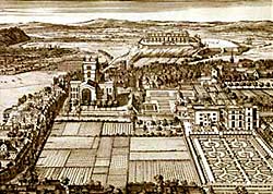 View of Nottingham from the east, c.1715.