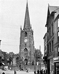 St Peter's church in the early 1930s. 