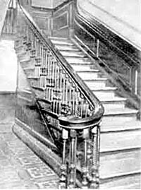 Staircase in the People's Hall, Heathcote Street