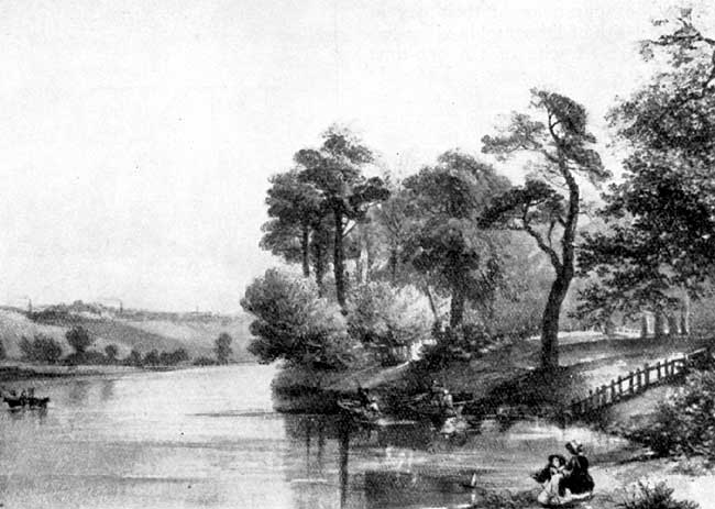 The Trent at Wilford, by Mrs. William Enfield.