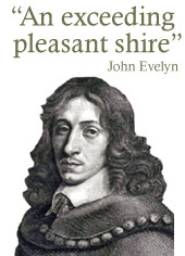 "An exceeding pleasant shire" - John Evelyn portrait