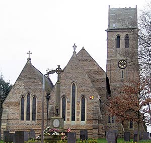 Radcliffe-on-Trent church in 2004.