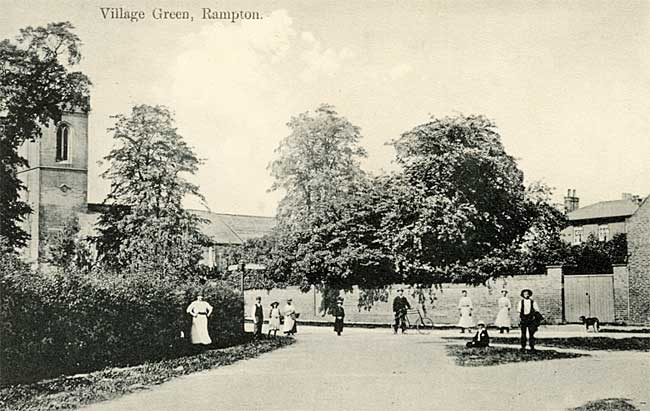 Village Green, Rampton (c.1910)