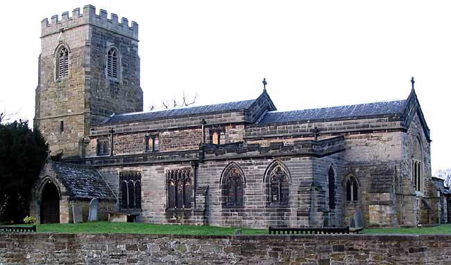 Selston church (photo: A Nicholson, 2006).