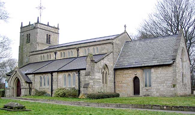 St Andrew's church, Skegby (A Nicholson, 2008).