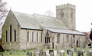 South Leverton church in 2001. 