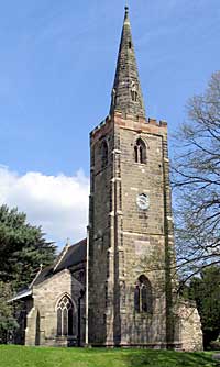 St Michael's church, Sutton Bonington, in 2006. 