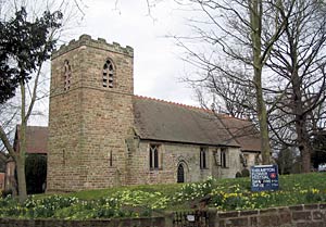 Thrumpton church in 2008.