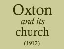 Oxton and its church (1912)