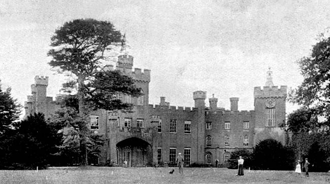 Tollerton Hall, c.1900. 