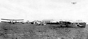 Tollerton airport in the 1930s.
