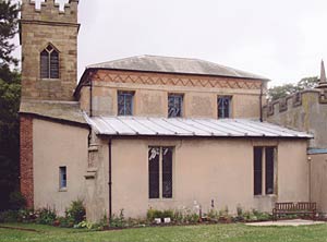 Tollerton church in the 1990s.