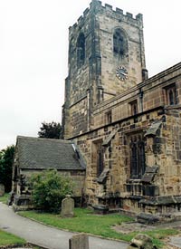 Trowell church in 2003. 