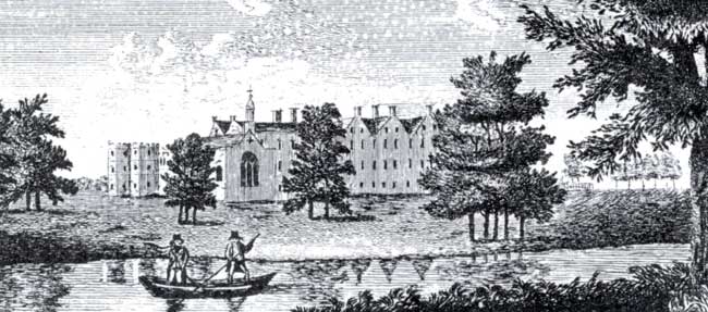 Welbeck Abbey, c.1790.